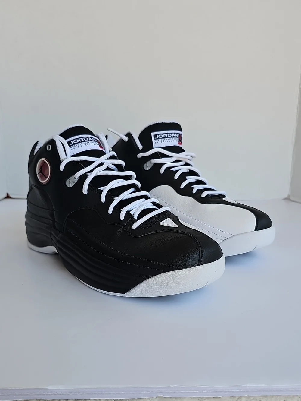 Jordan Jumpman Team 1 Black Varsity Red Shoes Mens Size 9 CV8926-002 NIB